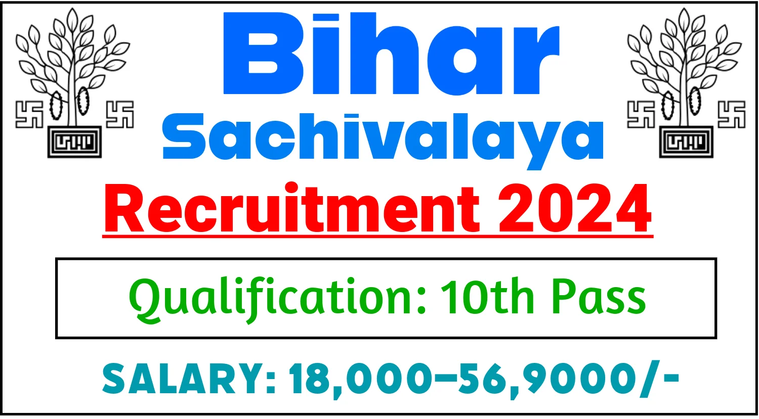 Bihar Legislative Council Vidhan Parishad Sachivalaya BLCS Office Attendant Recruitment 2024 Exam Date for 26 Post