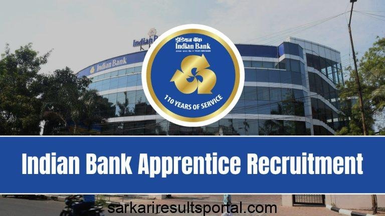 Indian Bank Recruitment 2024 Admit Card for 1500 Apprentice Post