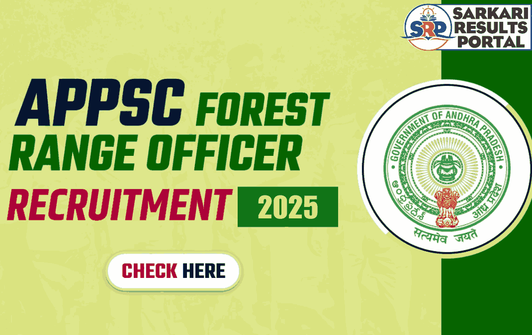 APPSC Recruitment 2025 - Apply Online for 691 Forest Beat Officer, Assistant Beat Officer Posts