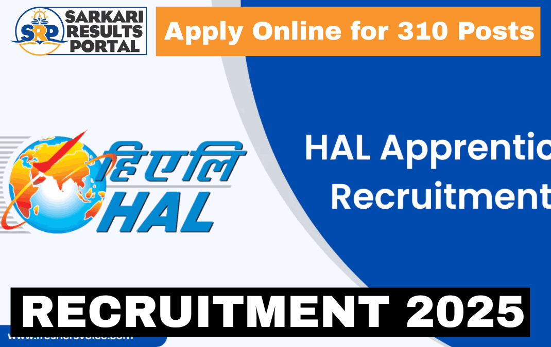 HAL ITI Apprentices Recruitment 2025 - Apply Online for 310 Posts