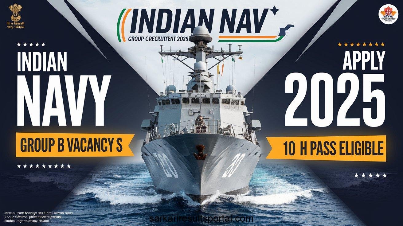 Indian Navy Naval Civilian Group B and Group C Recruitment 2025 - INCET 01/2025 Notification Out for 1110 Posts
