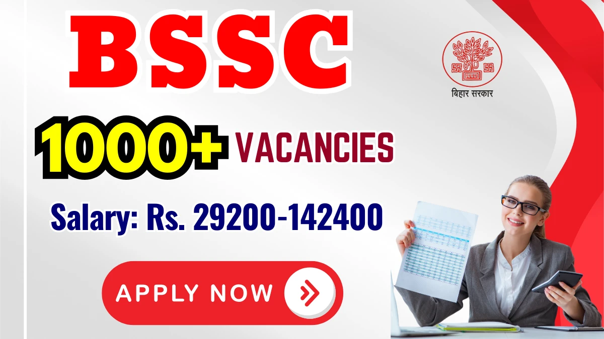 BSSC CGL Recruitment 2025 - Apply Online for 1481 Assistant Branch Officer, Auditor and More Posts By Sept 26 Anganwadi recruitment updates