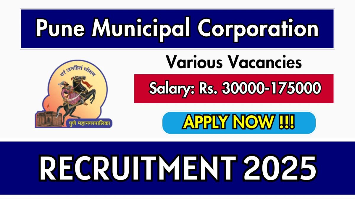 PMC Recruitment 2025 - Apply Online for Microbiologist, Technical Officer and More Posts by Sep 12