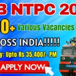 RRB NTPC Recruitment 2025-26 (Short Notice) - Apply Online for 8850 Station Master, Clerk and More Posts